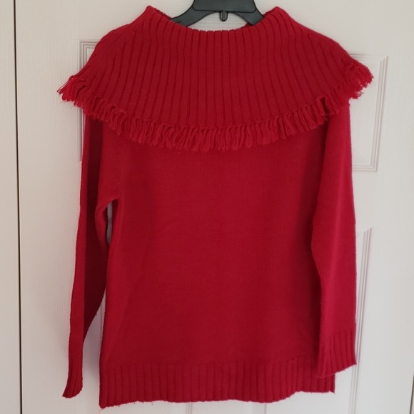 ♥️ Super Cute Victoria Jones Red Sweater - Picture 3 of 7